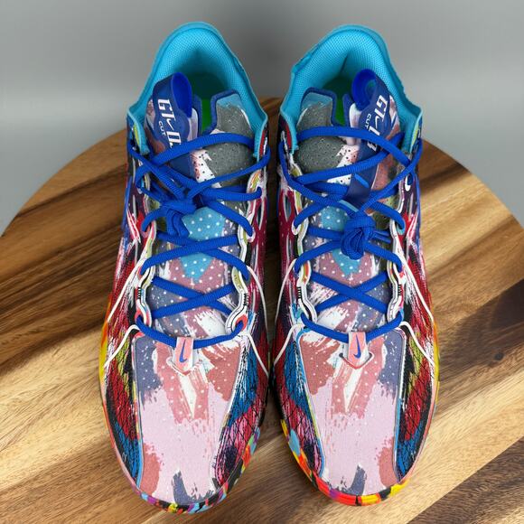 Nike Air Zoom GT Cut 3 Size 16 Jewell Loyd Paint Multi Color Basketball Shoes